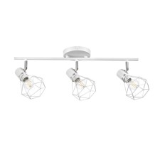 Louisiana lamp 3x60W E14 white/chrome