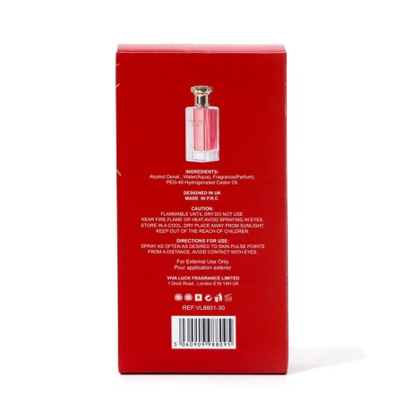 Women's toilet water Amazing Red, 100 ml-3