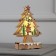 LED figure "Christmas tree with a deer" 12 × 20 × 5 cm, wood, batteries AAAX2 (not complete), glow warm white