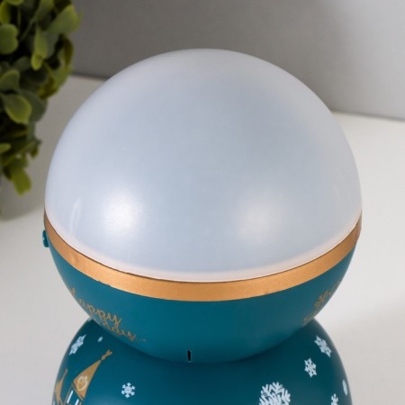 Night Projector "Winter Fairy Tale" LED 3HLR44 Green 9x9x15 cm Risalux-8