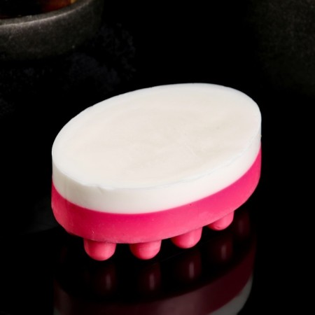 Massage soap "strawberry-cream scrub" 85g-1