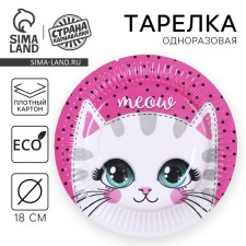 Disposable paper plate 