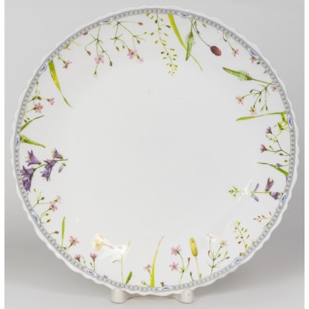 OLAFF plate "Grass", glass ceramic, d = 24 cm