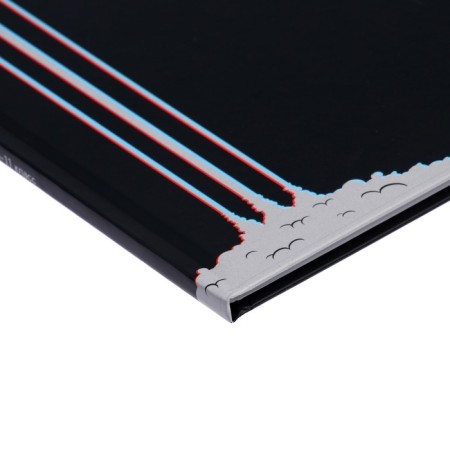 Universal diary for grades 1-11, 40 sheets of "rocket take-off", a solid cover with an elastic band, matte lamination, selective varnish, an offset block-2
