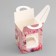 Box for 1 cupcake, "March 8", 9.2 x 9.2 x 11.1 cm, confectionery packaging