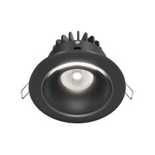 The built-in lamp Technical DL031-L12W4K-D-B, LED, 12 W, 98x98x75 mm, 820 lm, 4000k, black
