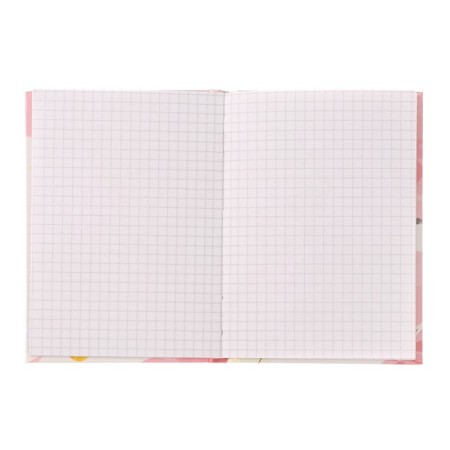 Notepad A6, 64 sheets in the cell "fashionista", solid cover, glossy lamination, offset block-2