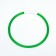 Collar - backlight ring, charging from USB, up to 70 cm, 3 glow modes, green