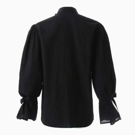 Female blouse minku: enjoy color Black, river 48-10