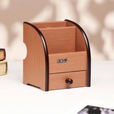 Organizer 3 sections, with a drawer, 14*11.5*10cm