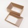 Set of boxes 5 in 1, gift packaging, Kraft, 22 x 14 x 8.5 - 32.5 x 20 x 12.5 cm