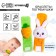 Developing bracelet-grave for the baby "Bunny", (set 2pcs)