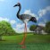 Garden figure "Crane" 60cm