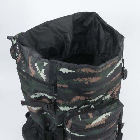 Tourist backpack "Adventure" male, 70 l, oxford, camouflage-6