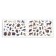 100 stickers "Forest animals", 12 p.