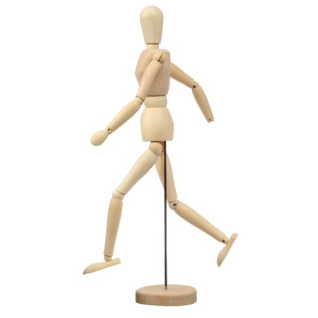 Wooden model - 41 cm person-2