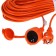 The extension cord USh-10, 40 m, with grounding, PVS 3x0.75, IP54, sockets with a lat. lid