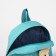 Baby backpack on lightning, 3 outer pockets, turquoise color