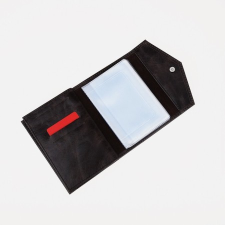 Textura cover cover and passports, black color-3