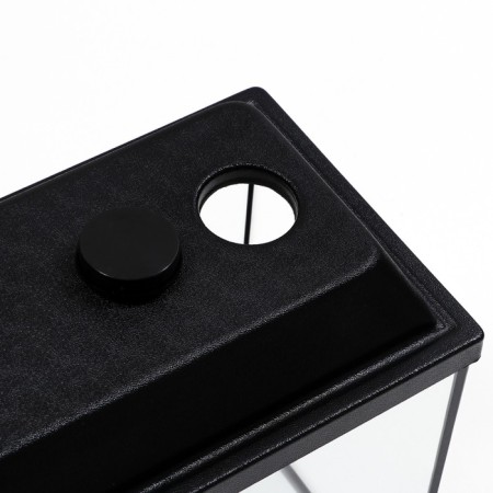 Aquarium "rectangular" with a lid, 25 liters, 38 x 21 x 31/36 cm, black-2
