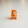 Souvenir Polystone "Tiger Stead with Golden Coin" MIX 3.5x2x2.5 cm