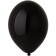 Latex ball 14 ", pastel, set 50 pcs., Black color