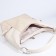 Bag-mech "Golden Rain" on lightning, 3 outer pockets, long belt, beige color
