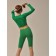 Short Leggings bikes, size l, color green tea