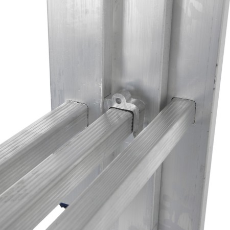 Tundra staircase, three -section, aluminum, 9 steps-1