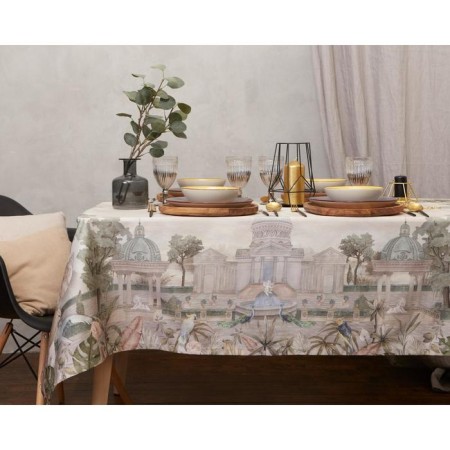 Set of table "Ethel" Garden, tablecloth 180x150 +/- 3cm, napkins 8 pcs-1