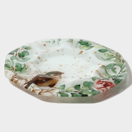 Glass stand for the eggs of the Dolyan "Bird", 8 cells, 22 × 22 cm-3