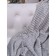 Luxe Grey/Silver blanket, size 200x220 cm