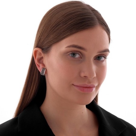 Clips "Grace" Balls, color black silver-3