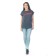 Women's T -shirt amour, size 52, color gray color
