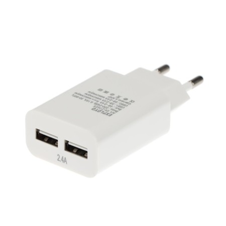 EXPLOYD EX-Z-1425, 2 USB, 2.4 A, Type-C cable, 1 m, white.-4