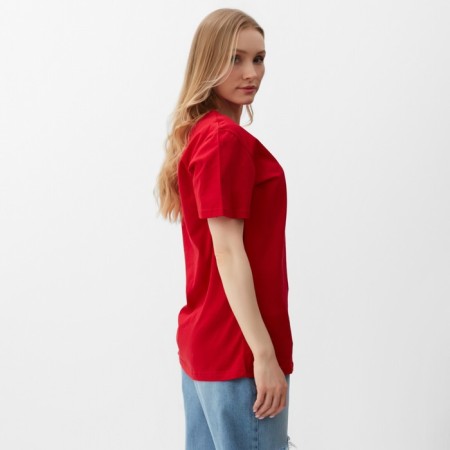 T -shirt female, red color, size 48-2