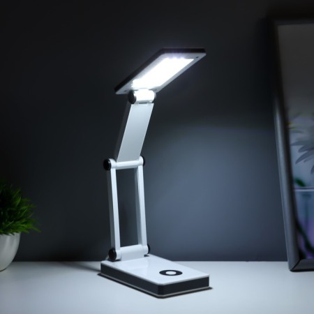Folding table "Modern" 30XLED from bat./USB white-black. 24x7x12.5 cm Risalux-2