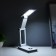 Folding table "Modern" 30XLED from bat./USB white-black. 24x7x12.5 cm Risalux