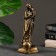 Figure "Virgin Mary with a baby" bronze, gold 25cm