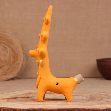 Abashevskaya toy "Deer-Drevo", 10x7x14 cm, Kukushkin I.I.-1