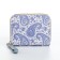 Women's wallet with lightning, blue color