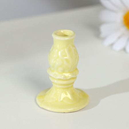 Candlestick, gzhel, color, 5x4 cm, mix-8