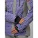 Ski suit, size 42, purple color