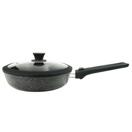 The pan-deep panIro chief infection, induction, removable handle Soft-Touch, with a lid, d = 26 cm-2