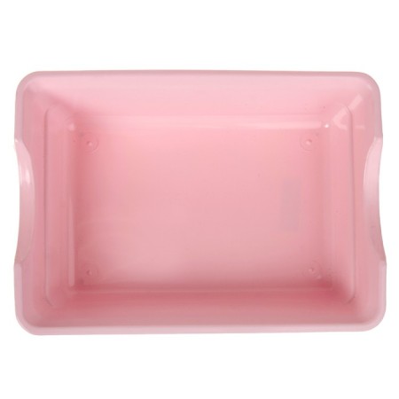 Deep toilet without a mesh 36 x 26 x 9 cm, pink-1