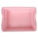Deep toilet without a mesh 36 x 26 x 9 cm, pink