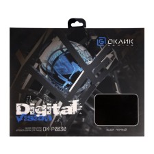 Коврик для мыши Oklick OK-P0330, 330x260x3мм, чёрный