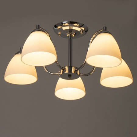 Mirnah chandelier 5he27 40t chrome 55x55x36 cm Bayerlux-2
