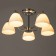 Mirnah chandelier 5he27 40t chrome 55x55x36 cm Bayerlux