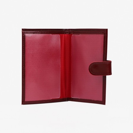 Cover for autocracents on the button, burgundy color-4